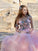 Princess Ball Gown Sweetheart Pink One Shoulder Prom Dresses, Quinceanera Dresses STC15296