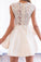 2022 Scoop Homecoming Dresses A Line Satin &
