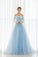 2022 Off The Shoulder Prom Dresses Tulle With Handmade Flowers A