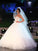 Ball Gown Bowknot Sweetheart Tulle Wedding Dresses Strapless Ivory Wedding Gowns STC14966