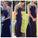 Long Sleeves V-neck Tulle Prom Dress with Detachable Train PG