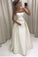2022 Simple Satin Wedding Dresses Strapless A Line With Sash