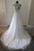 Elegant Sleeveless Tulle A Line Princess Wedding Dresses