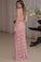 2022 Evening Dresses Sheath/Column Scoop Lace