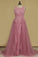Sheath Scoop Lace & Tulle Evening Dresses With Applique Sweep STCPGL3MA6T