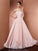 A-Line/Princess One-Shoulder Sleeveless Pleats Long Chiffon Dresses TPP0003489