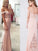Sheath/Column Sleeveless Off-the-Shoulder Floor-Length Lace Spandex Dresses TPP0003396