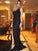 Sheath/Column Sleeveless Lace V-neck Sweep/Brush Train Plus Size Dresses TPP0003812