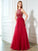 A-Line/Princess Scoop Sleeveless Floor-Length Beading Tulle Dresses TPP0002908