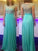 A-Line/Princess Bateau Sleeveless Floor-Length Beading Chiffon Dresses TPP0003484