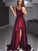A-Line/Princess Sleeveless Straps Asymmetrical Ruffles Satin Dresses TPP0003010