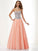 A-Line/Princess Sweetheart Sleeveless Beading Long Elastic Woven Satin Dresses TPP0002847