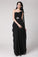 Sheath/Column One-Shoulder Sleeveless Long Beading Chiffon Dresses TPP0003979