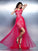 A-Line/Princess V-neck Lace Sleeveless Long Lace Dresses TPP0003581