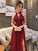A-Line/Princess Sleeveless Halter Floor-Length Applique Chiffon Dresses TPP0002955