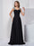 A-Line/Princess Straps Sleeveless Beading Long Chiffon Dresses TPP0003148