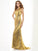 Sheath/Column One-Shoulder Sleeveless Lace Long Lace Dresses TPP0003254