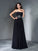 A-Line/Princess Strapless Beading Sleeveless Long Chiffon Dresses TPP0003902