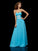 A-Line/Princess Sweetheart Sleeveless Applique Long Chiffon Dresses TPP0004022