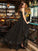 A-Line/Princess Sleeveless V-neck Asymmetrical Ruffles Organza Dresses TPP0002885