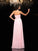 A-Line/Princess Halter Beading Sleeveless Long Chiffon Dresses TPP0003604