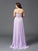 A-Line/Princess Sweetheart Lace Sleeveless Long Chiffon Plus Size Dresses TPP0003605