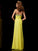 A-Line/Princess Sweetheart Sleeveless Long Chiffon Beading Dresses TPP0003628