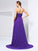 A-Line/Princess Sweetheart Sleeveless Beading Ruched Long Chiffon Dresses TPP0003461