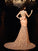 Sheath/Column Straps Lace Sleeveless Long Satin Dresses TPP0003492
