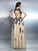 A-Line/Princess Straps Applique Sleeveless Long Elastic Woven Satin Dresses TPP0003437