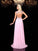 A-line/Princess Scoop Beading Sleeveless Long Chiffon Dresses TPP0003755