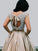A-Line/Princess Scoop Sleeveless Floor-Length Beading Satin Dresses TPP0002961