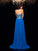 A-Line/Princess Sweetheart Beading Sleeveless Long Chiffon Dresses TPP0003612