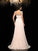 A-Line/Princess Scoop Beading Sleeveless Long Chiffon Dresses TPP0003618