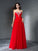A-Line/Princess Sweetheart Beading Sleeveless Long Chiffon Dresses TPP0003226