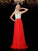A-Line/Princess Scoop Beading Sleeveless Long Chiffon Dresses TPP0003012