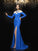 Sheath/Column Jewel Beading Long Sleeves Long Chiffon Dresses TPP0003269