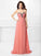 A-Line/Princess Sweetheart Beading Sleeveless Long Chiffon Dresses TPP0003801