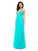A-line/Princess V-neck Paillette Sleeveless Long Chiffon Dresses TPP0003321